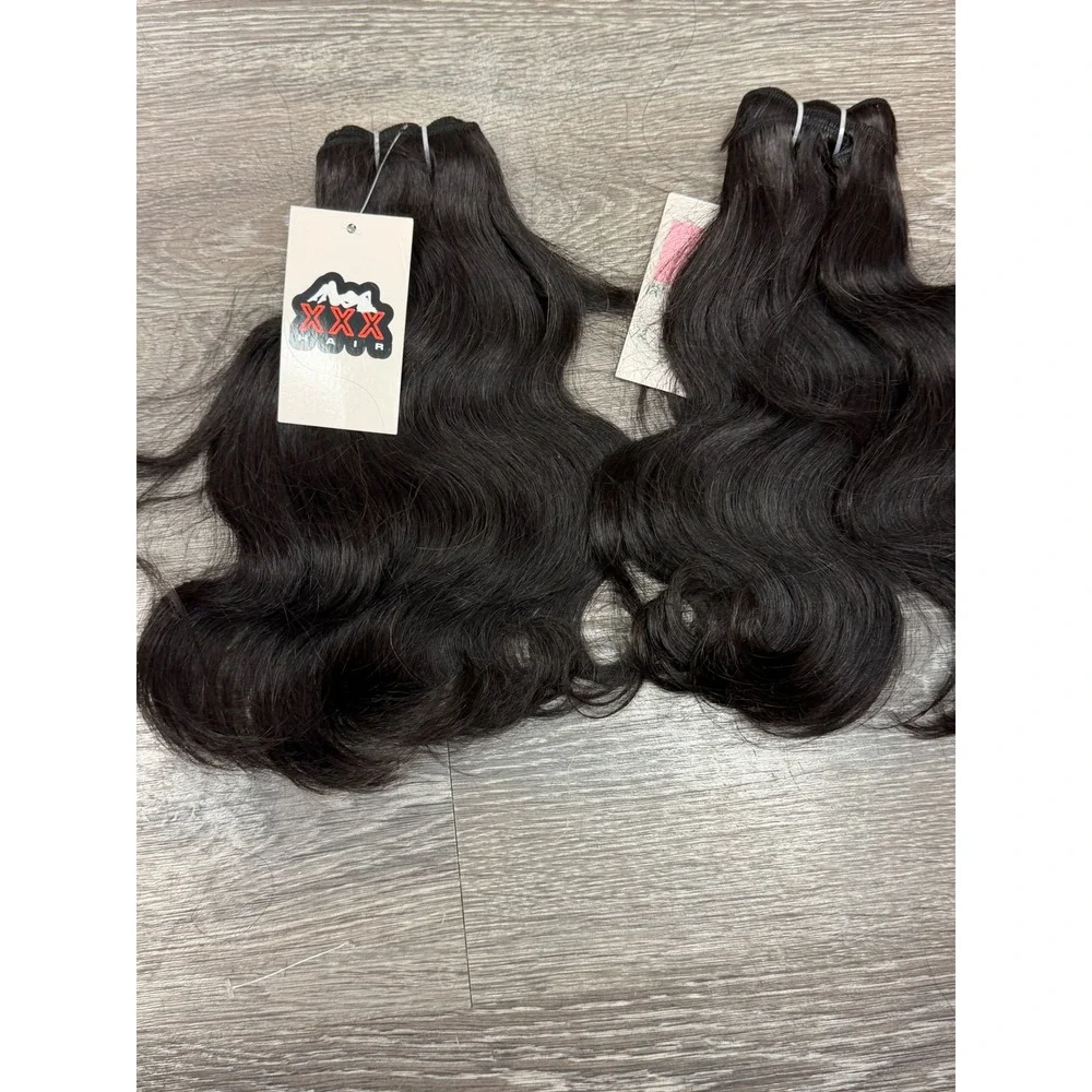 3 Bundles Of Virgin Brazilian Body Wave Hair Deal 12"12"12" - Picture 2 of 4
